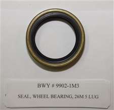 SEAL, WHEEL BEARING, 26M 5 LUG