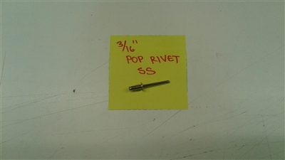 3/16" POP RIVET SS
