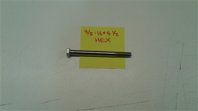 3/8-16 X 4 1/2" HEX BOLT