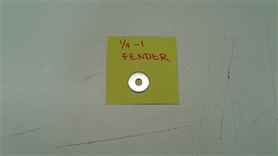 1/4 - 1" FENDER WASHER