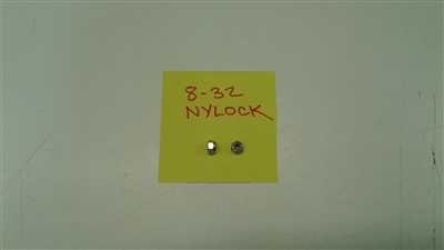 8-32 NYLOCK NUT