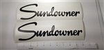 Rear Sundowner Logo-Black