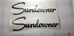 Rear Sundowner Logo-Smoke