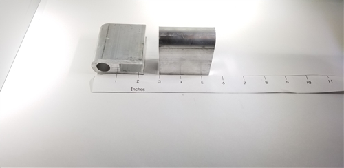 2 1/4 Alum. Hinge Block Ferrule