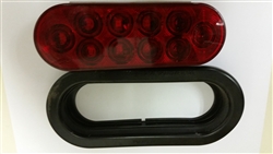 Red Grommet Mount Led Lig