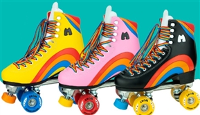 Moxi Rainbow Rider Outdoor Roller Skates by Riedell
