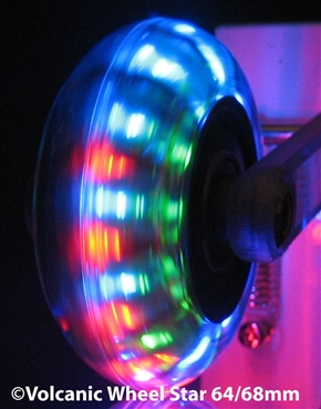 Star Inline Light-Up Wheels (Set of 2)