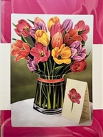 Festive Tulips- Life-Sized Pop-Up Flower Bouquet