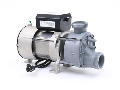 Bath Pump, Waterway Genesis Generation 321JF10-1150 321JF10-0150 9.5A 115V Airswitch & Power Cord 1-1/2" Top Discharge, Hydr-O-Power, BT7305 Hydrabaths pump, EGIS pump, replacement for Emerson pumps, WW100