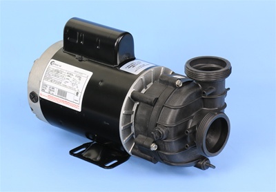 DJAYGB-0055A 2 Spd 230V Spa Pump 8.0-8.8A Dura Jet Spa Pump 56F 2" 3.1" threaded connections 6.5" diameter motor