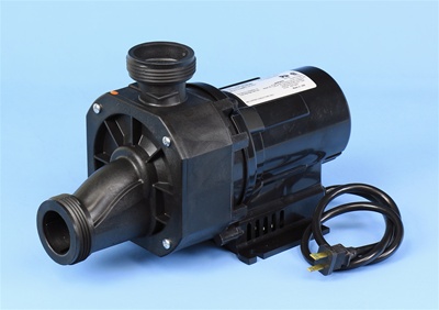 Gemini Plus ii NR2A-C 0034F88C Bath Pump 8.5A 115 Volt Single Speed 1.5"CD/BS Air Switch & Power Cord, NRU2A-C