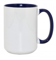 15 oz. Inner/Handle Navy Orca Mugs