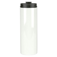 16 oz Stainless Steel  Thermal Tumbler - White - Orca