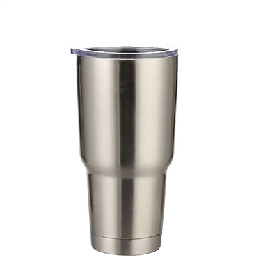 30 oz. Orca Stainless Steel Travel Tumbler - Silver