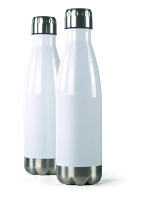 17 oz. Insulated Water Bottle - White