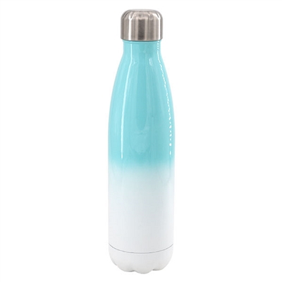 17 oz. Insulated Water Bottle  Light Blue Gradient