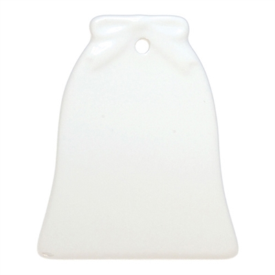 Ceramic Ornament 3" bell (pack of 25)