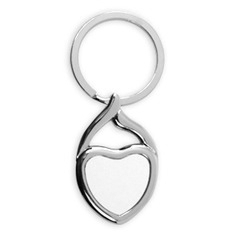 Sublimation Key Chain - Twisted Heart