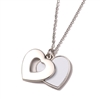 Sublimation Sliding Photo Locket Necklace - Heart