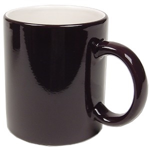 11 oz. Color Changing Mug Glossy Black