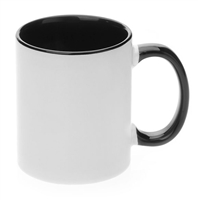 11 oz. Inner/Handle Black Orca Mugs