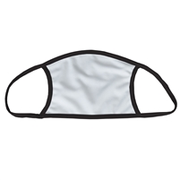 Vapor Apparel Sublimation Face Mask -  w/Black Trim