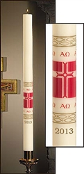 Alleluia Paschal Candle