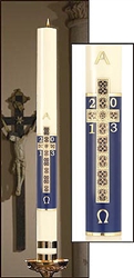 Holy Cross Paschal Candle