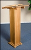 LECTERN 16 X 20 TOP-PECAN FNSH