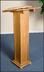 LECTERN 16 X 20 TOP-PECAN FNSH