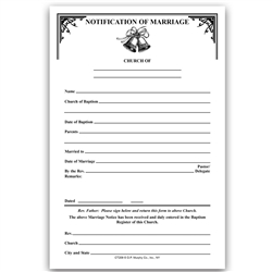 Marriage Notification