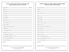 Baptism Data Form English/Spanish