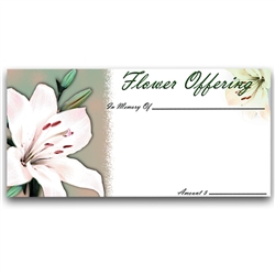 Easter Flower Offering Envelope