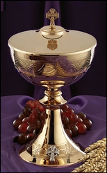 400-HOST GP ETCHED CIBORIUM