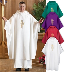 Cambridge Monastic Chasuble  - Available In Four Colors