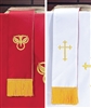 Bookmark W/Cross: Red & White