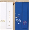 RVRSBLE BOOKMARK BLUE/WHITE