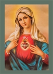 Virgin Prayer Mass Card
