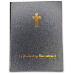 Our Lady of Grace Blue Set With Certificate & Gold Foil Stamped Cover - 20 Per Order