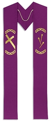 Lenten Clergy Stole