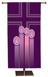 Advent Candles Banner