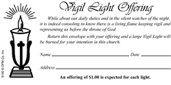 Church Vigil Light Envelope