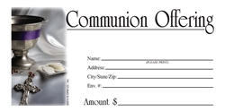 S6514 - Communion Offering Envelope - Full Color