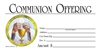 S6518 - Communion Offering Envelope - Full Color