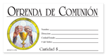 S6518S - Spanish Communion Offering Envelope - Full Color