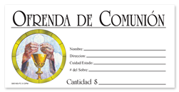 S6518S - Spanish Communion Offering Envelope - Full Color