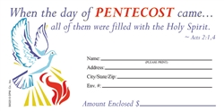 S6520 - Pentecost Offering Envelope - Full Color