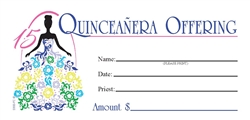 QuinceaÃ±era Offering Envelope - English