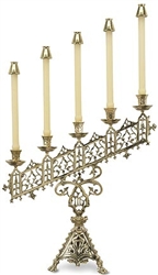 Slanted IHS Candelabra