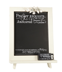 Prayer Requests Philippians 4:6 frame Tabletop or Wall Décor Christian Verses - 12 x 18